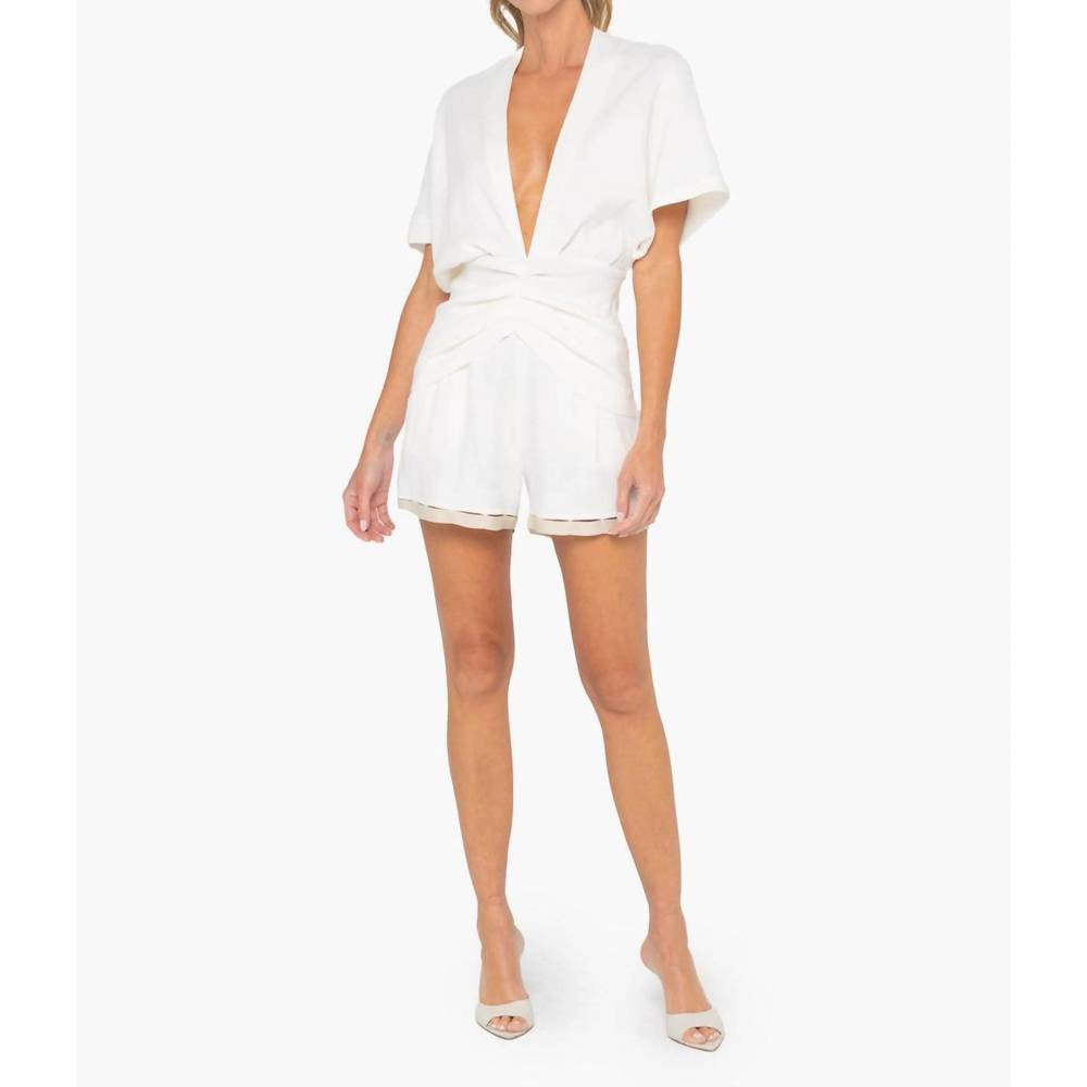 NEW JBQ mia short in off white